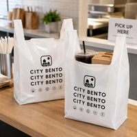 Custom Eco-Friendly Plastic To-Go Bags