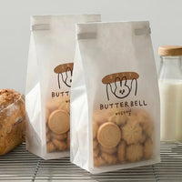 Custom Tissue Paper Tin Tie Bakery Bags
