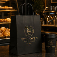 Custom Paper Bakery Bags with Logo