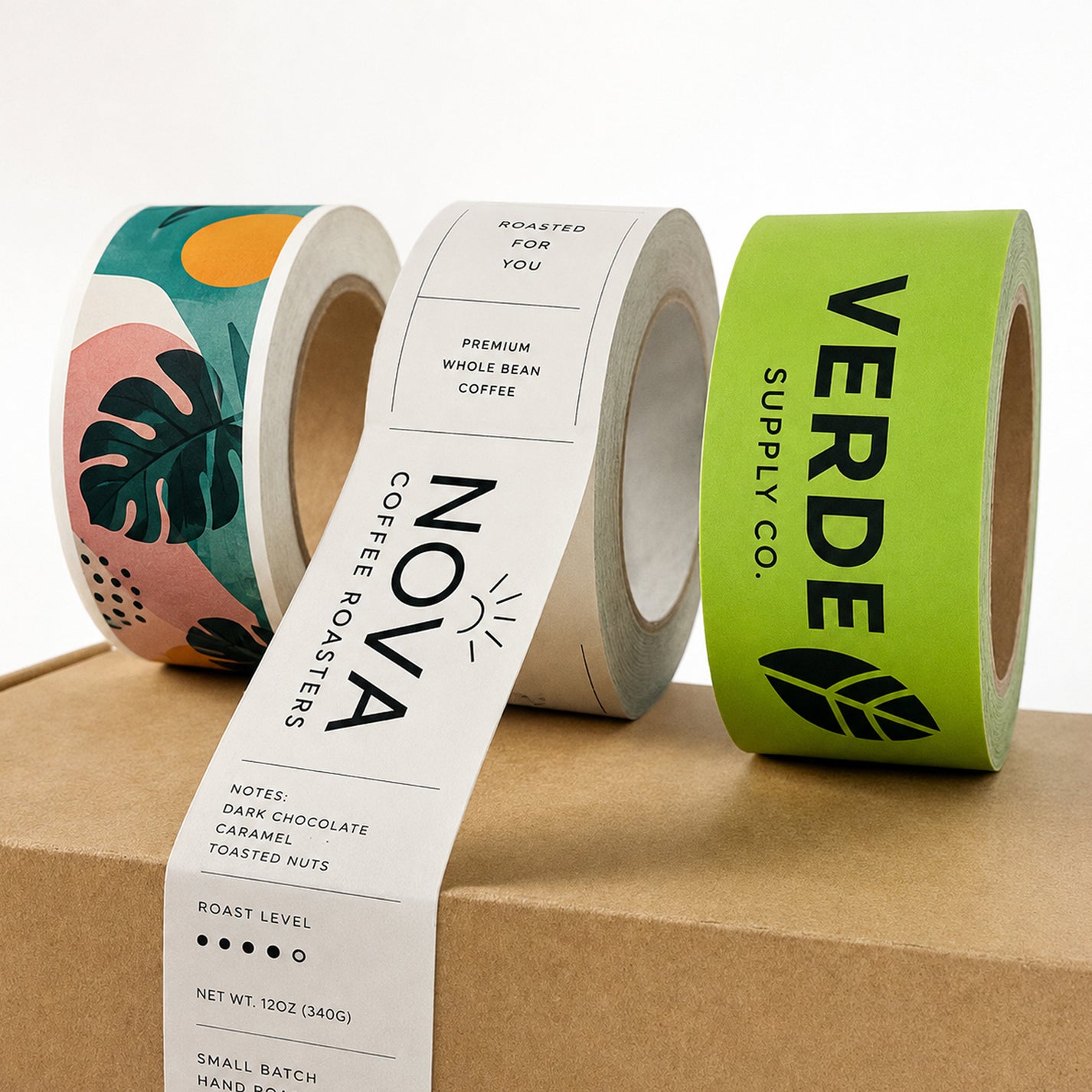 Custom Kraft Packaging Tapes