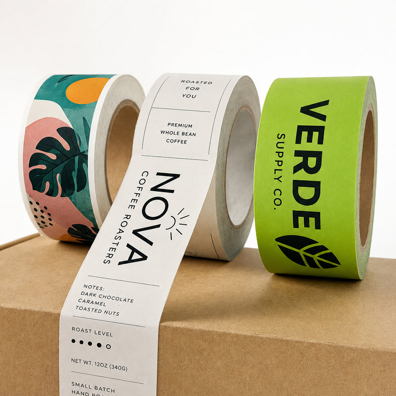 Custom Kraft Packaging Tapes