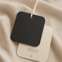 Custom Rounded Square Hang Tags