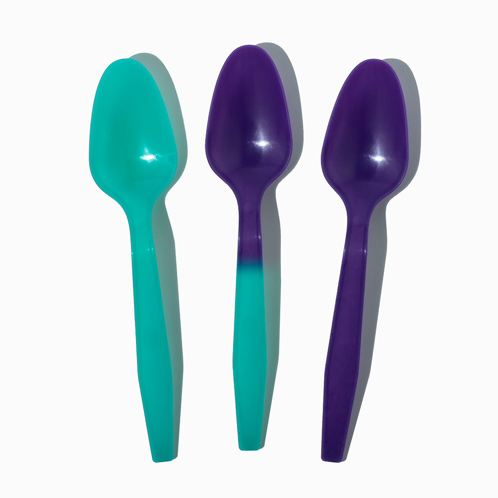 Color Changing Disposable Dessert Spoons – 1000/Case