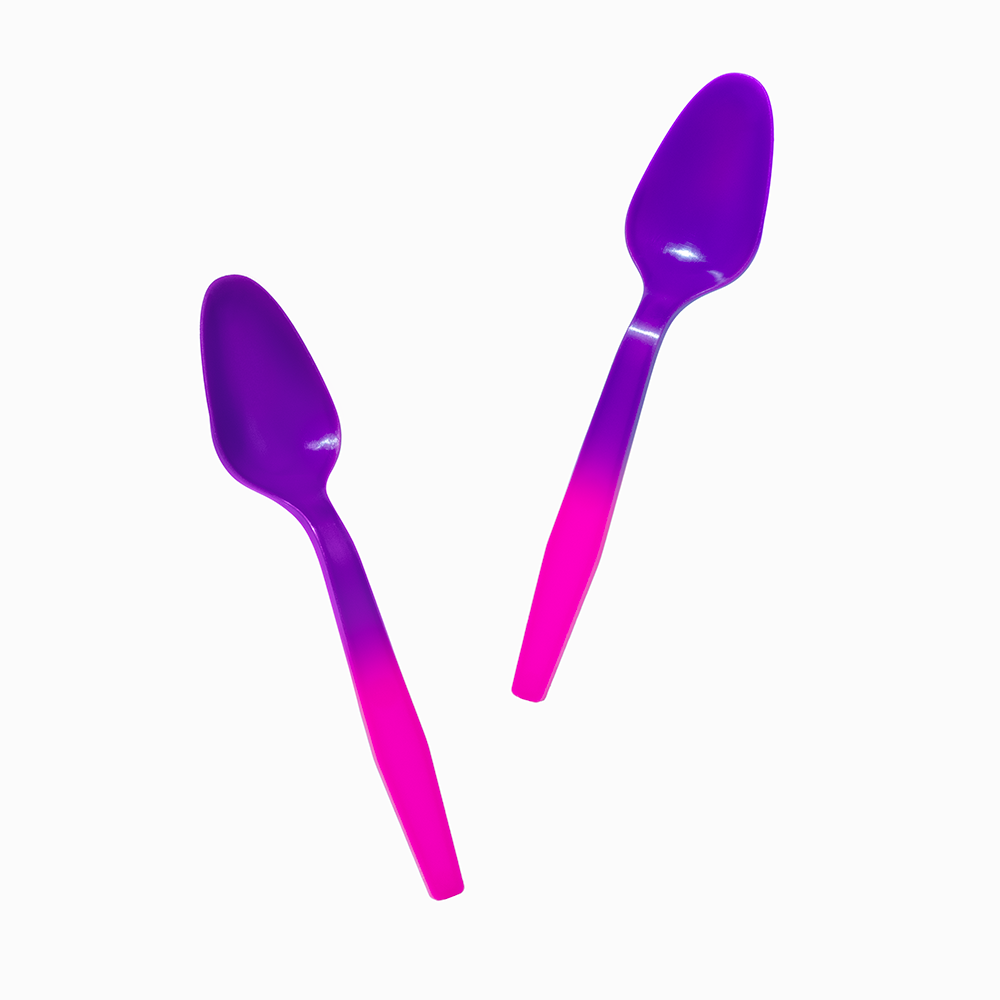 Color Changing Disposable Dessert Spoons – 1000/Case