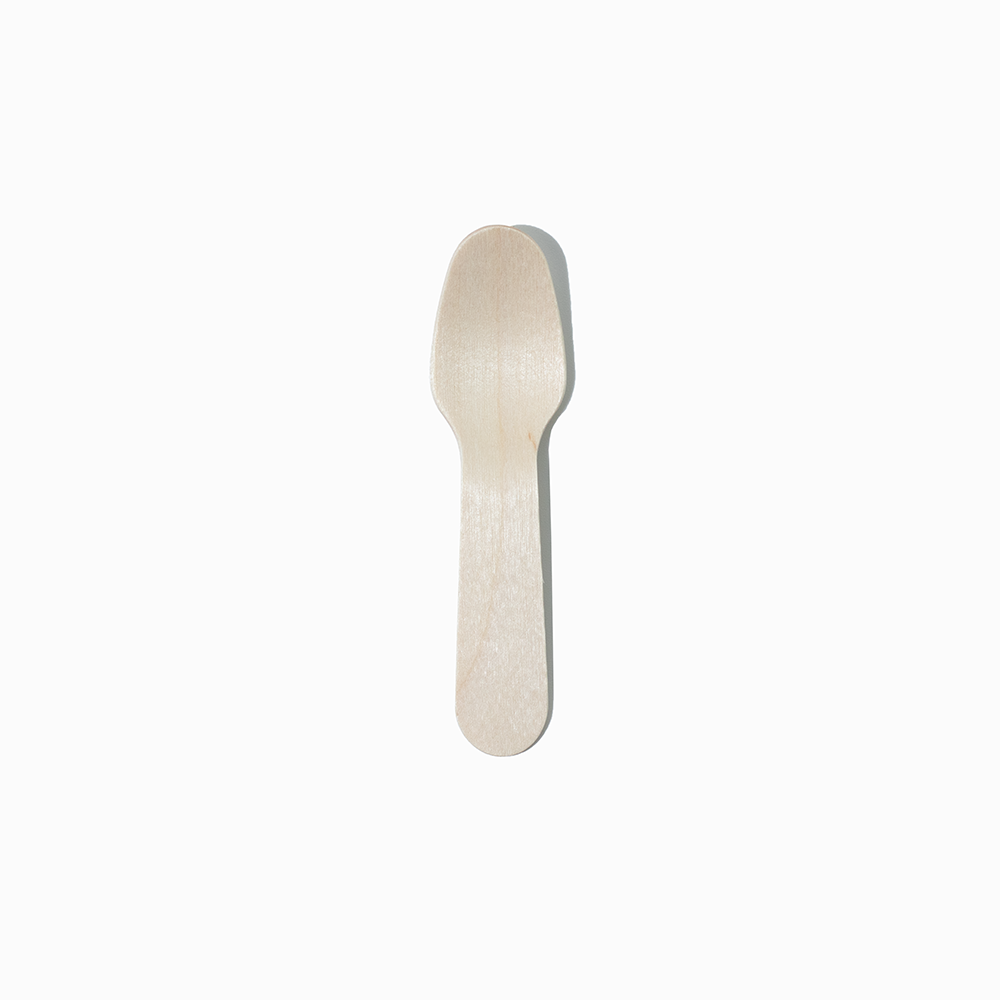 Disposable Wooden Ice Cream & Dessert Spoons – 1000/Case