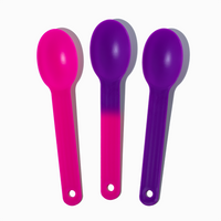 XL Color Changing Ice Cream Spoons – 1000/Case