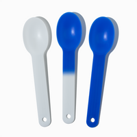 XL Color Changing Ice Cream Spoons – 1000/Case