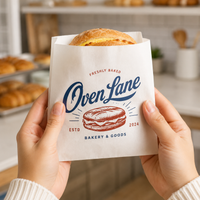Custom Bakery Paper Bags for Cookies