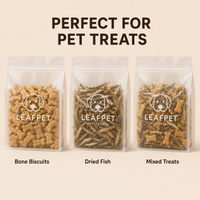 Custom Resealable Matte Pet Food Bags with Valve