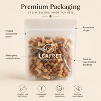 Custom Freeze-Dried Pet Treat Packaging Bags