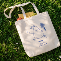 Custom 100% Cotton Tote Bags with Logo