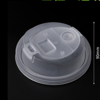 Ready to Ship 90mm Butterfly Flip PP Cup Lids