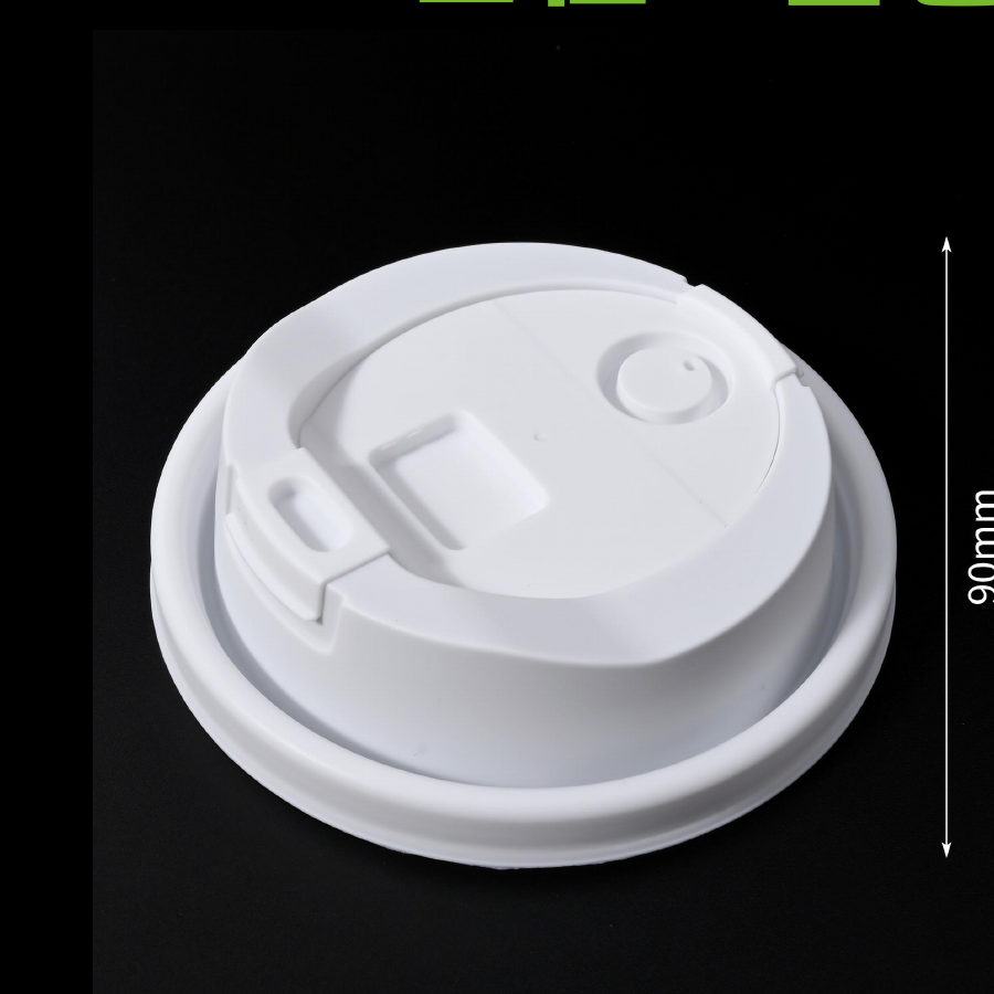Ready to Ship 90mm Butterfly Flip PP Cup Lids