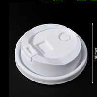 Ready to Ship 90mm Butterfly Flip PP Cup Lids
