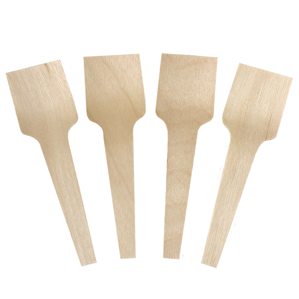 Disposable Wooden Ice Cream & Dessert Spoons – 1000/Case