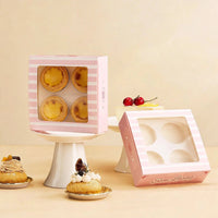 Custom Egg Tart & Cupcake Boxes with Inserts - view 3