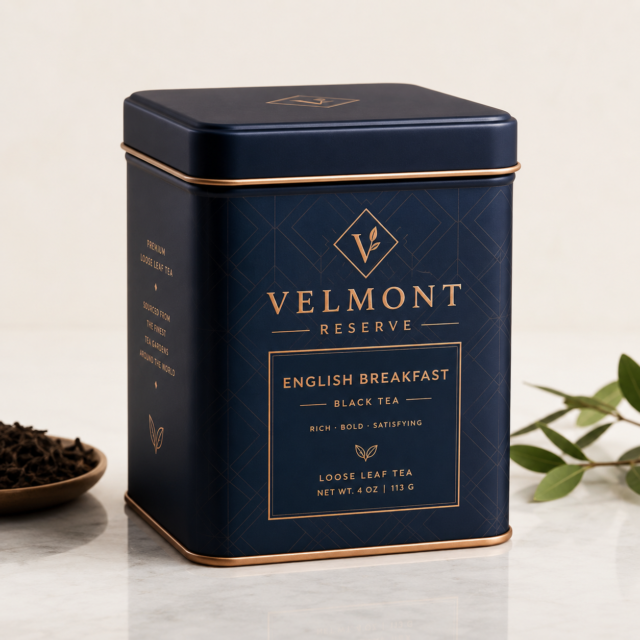 Custom Tea Tins Wholesale | Premium Metal Tea Packaging