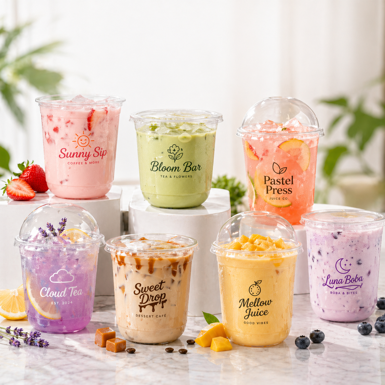 Custom Recyclable U-Cups With Logo