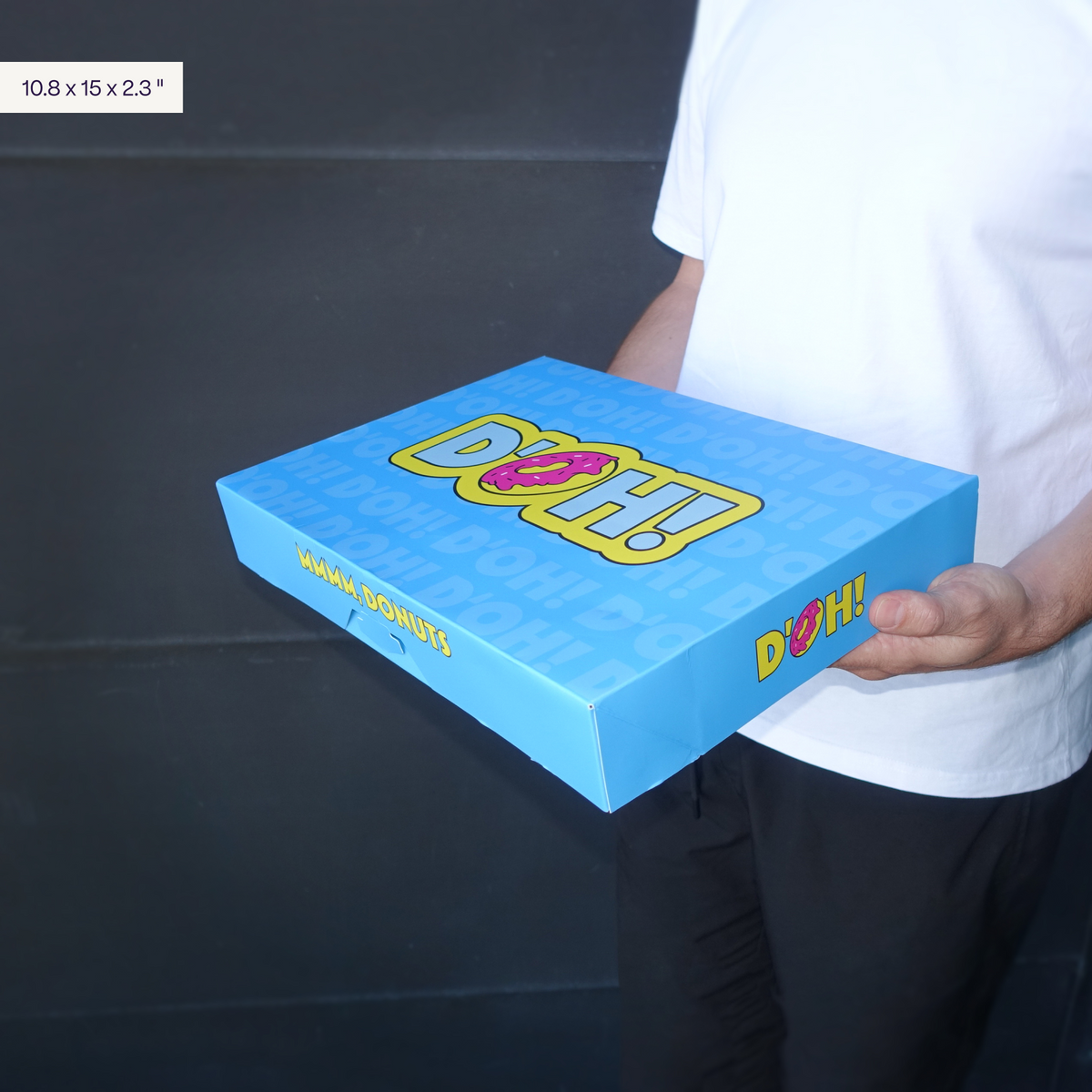 Custom Donut Boxes | Printed Bakery Donut Packaging - view 3