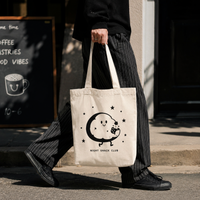 Custom 100% Cotton Tote Bags with Logo