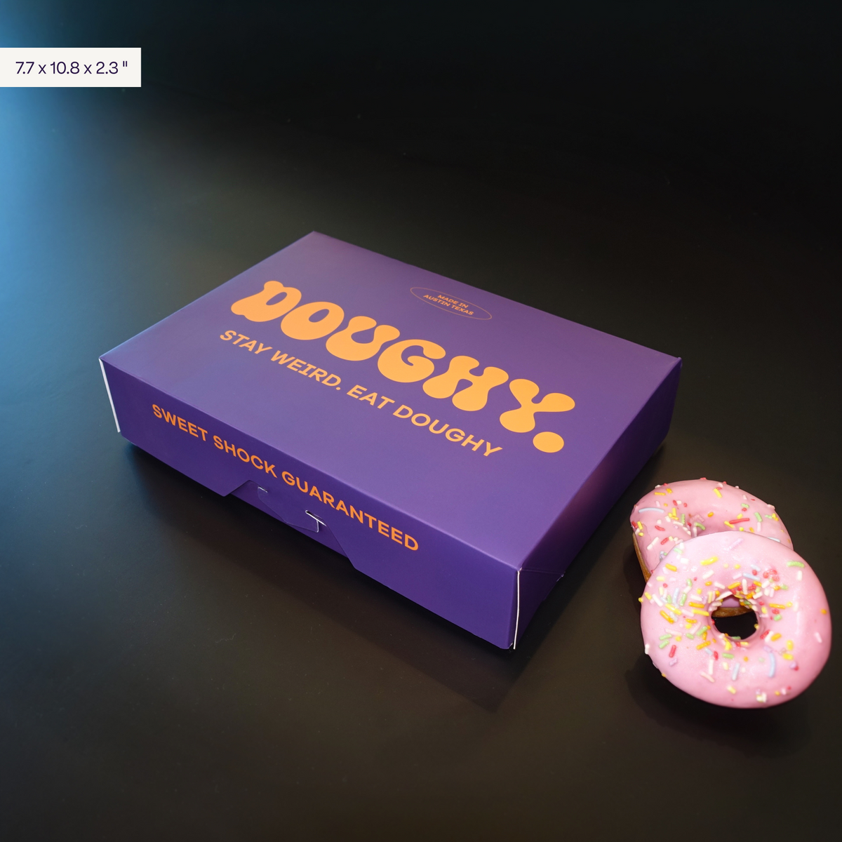 Custom Donut Boxes | Printed Bakery Donut Packaging - view 2