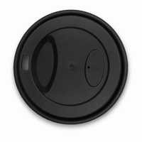 Tapas de Polipropileno para Vasos de Café (con abertura) – 90 mm, Listas para Envío