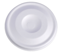 Compostable Sugarcane Fiber Flat Cold Cup Lids – 80mm & 90mm