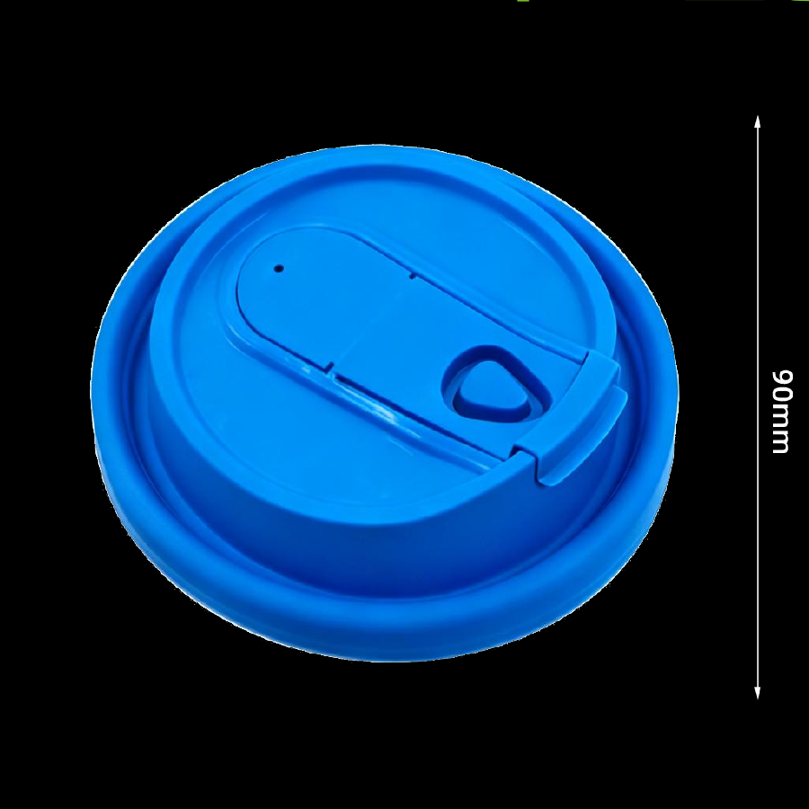 Ready to Ship 90mm Fold-Back Sip PP Cup Lids