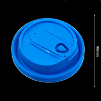 Ready to Ship 90mm Fold-Back Sip PP Cup Lids