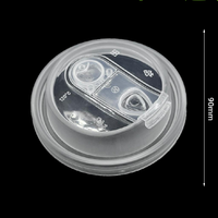 Ready to Ship 90mm Fold-Back Sip PP Cup Lids