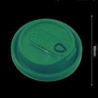 Ready to Ship 90mm Fold-Back Sip PP Cup Lids