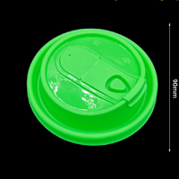 Ready to Ship 90mm Fold-Back Sip PP Cup Lids