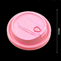 Ready to Ship 90mm Fold-Back Sip PP Cup Lids