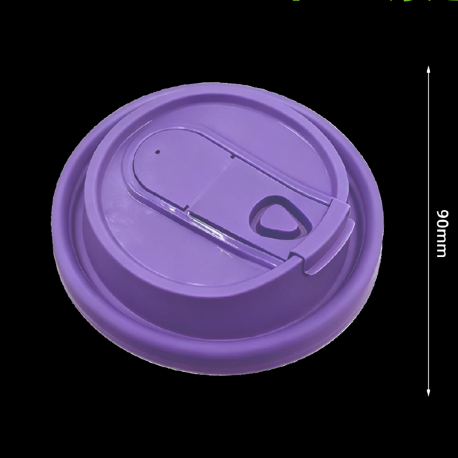 Ready to Ship 90mm Fold-Back Sip PP Cup Lids