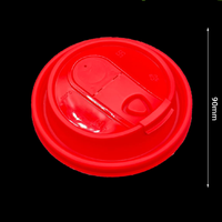 Ready to Ship 90mm Fold-Back Sip PP Cup Lids