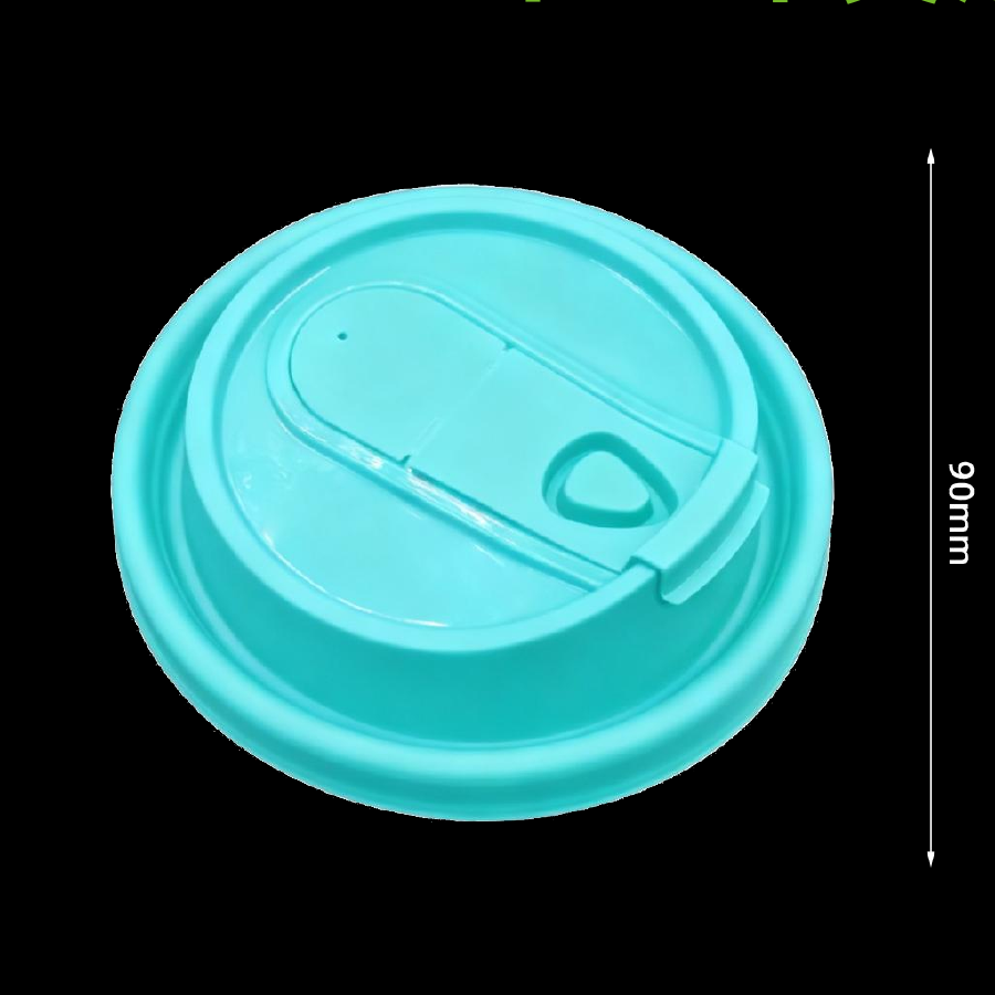 Ready to Ship 90mm Fold-Back Sip PP Cup Lids