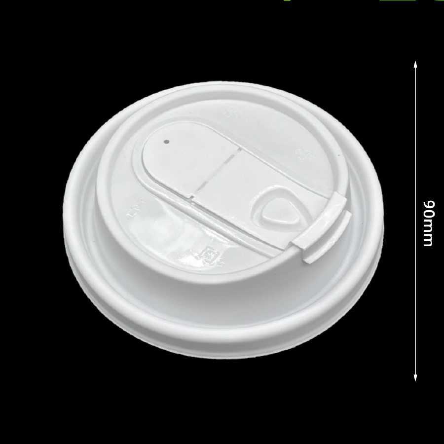 Ready to Ship 90mm Fold-Back Sip PP Cup Lids
