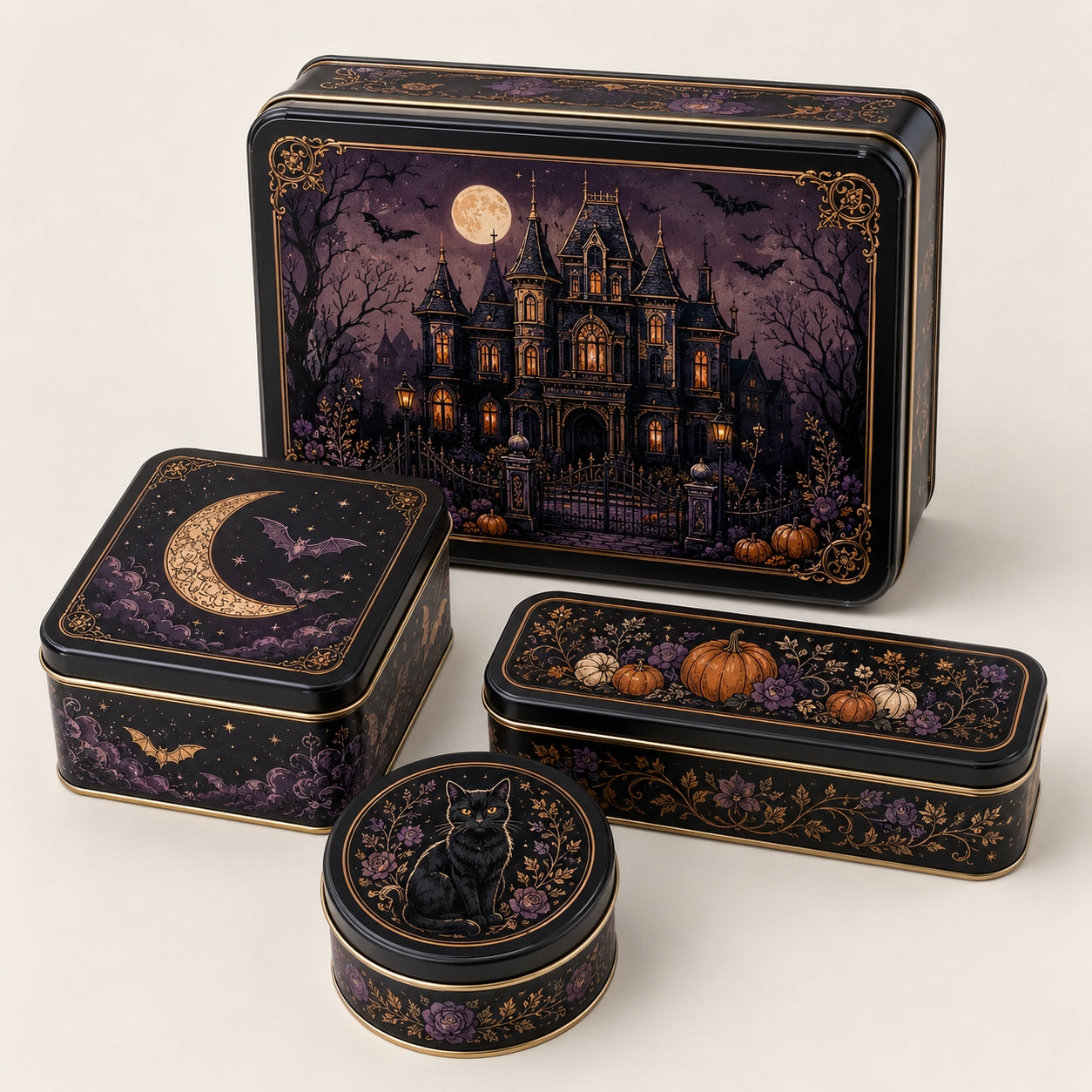 Custom Window Tin Cans