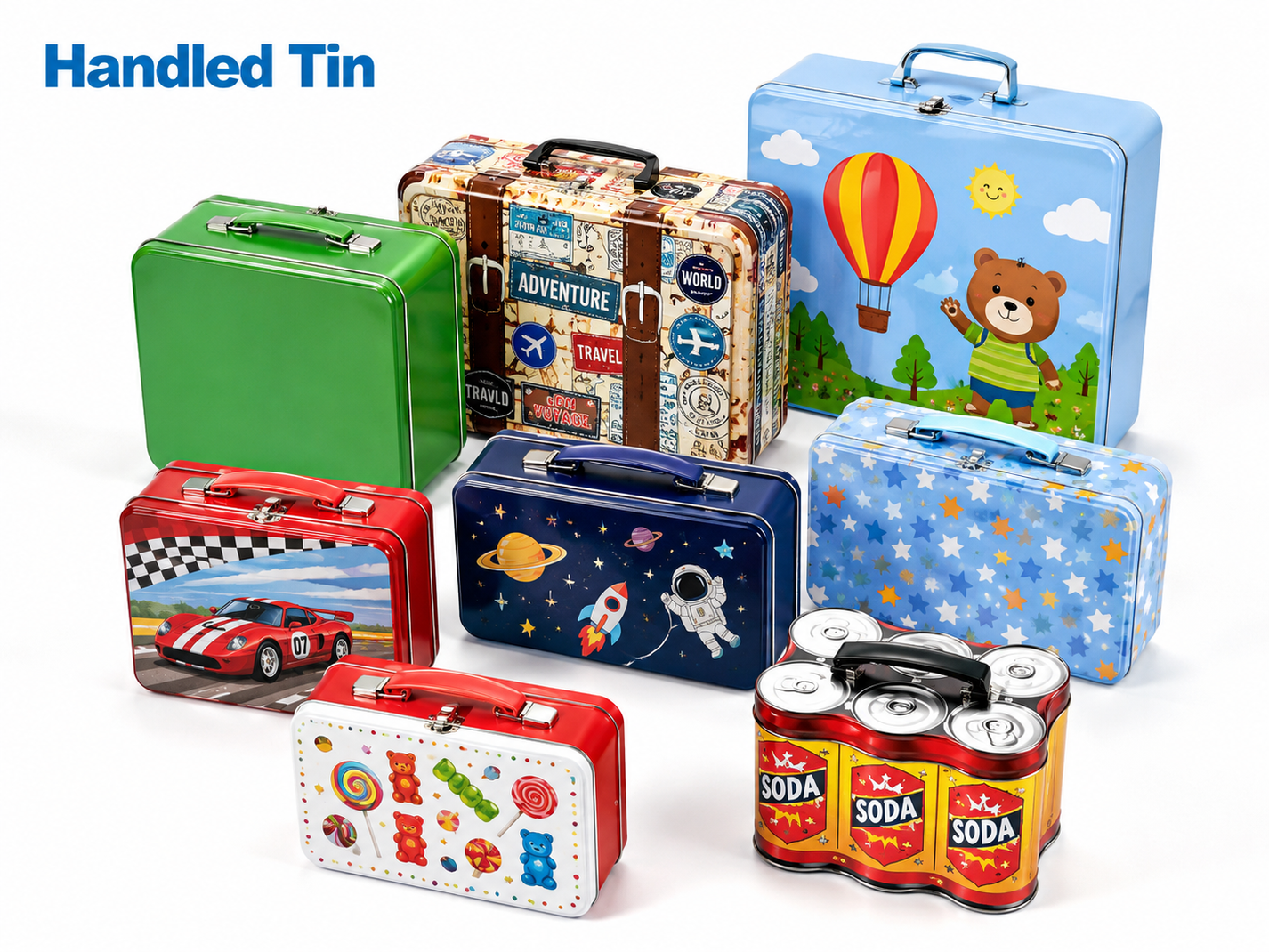 Custom Handled Tins