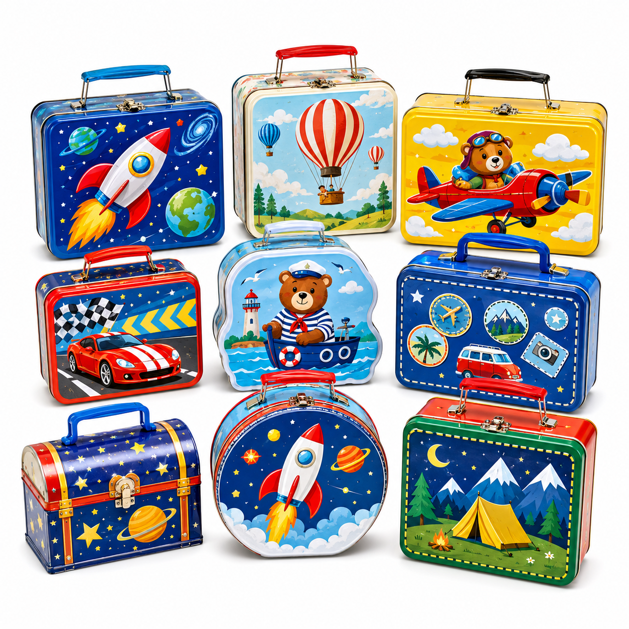 Custom Handled Tins