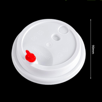 Ready to Ship 90mm Heart Slider PP Cup Lids