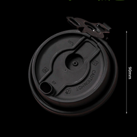 Ready to Ship 90mm Hinged One-Piece PP Cup Lids