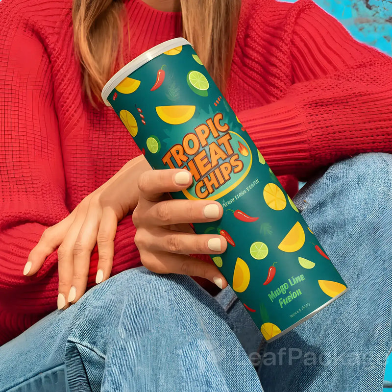 Personalized Potato Chip Tubes