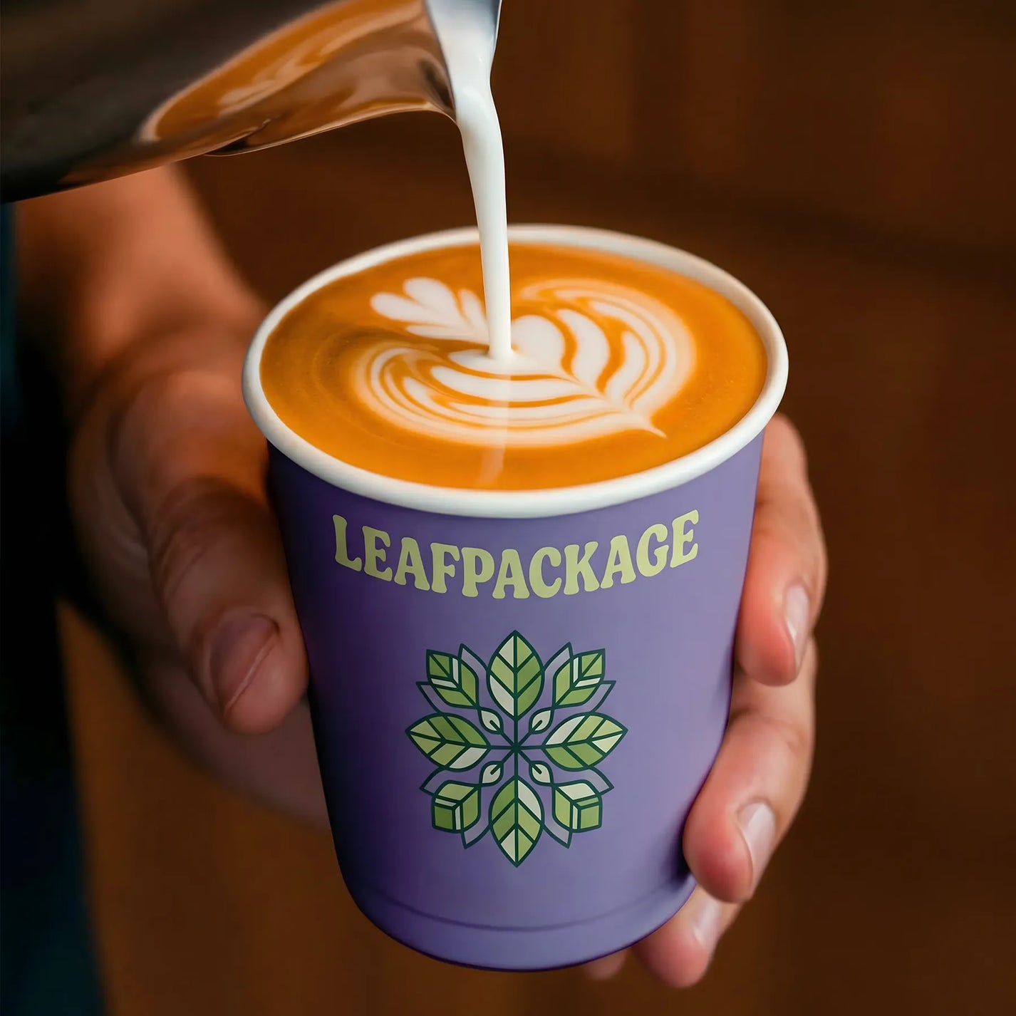 10oz Custom Printed Single Wall Coffee Cups
