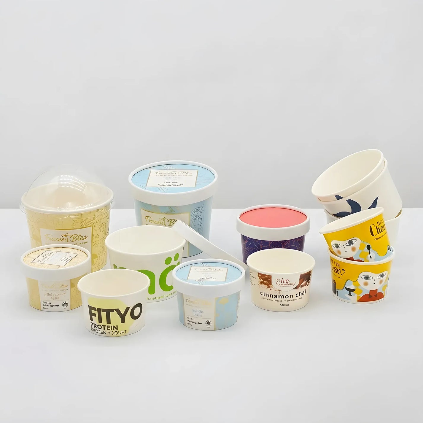 【Sample】Custom Ice Cream Cups