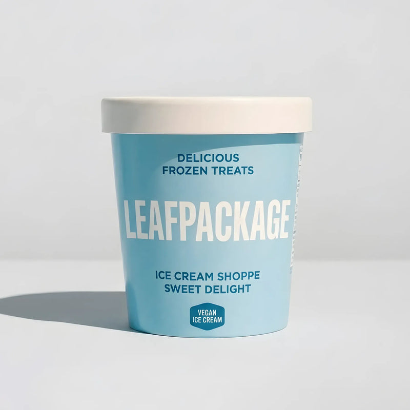 Custom Printed Ice Cream Paper Cup with Paper Lids