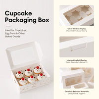 窓付きカップケーキ箱（特注品）