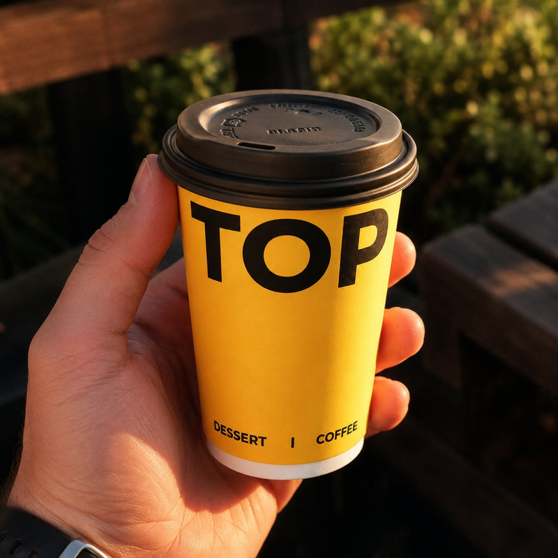 Custom Double Wall Paper Coffee Cups
