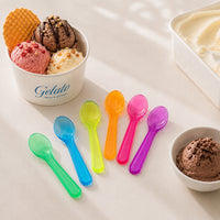Mini Ice Cream Tasting Disposable Spoons – 3000/Case