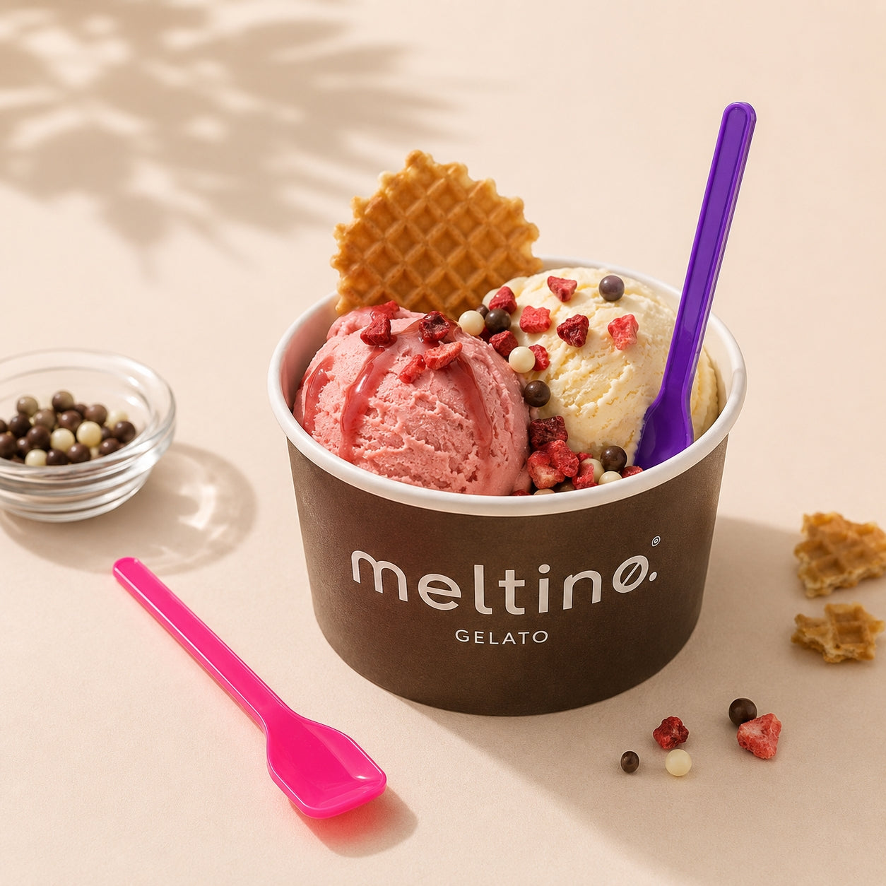 Cucharas Desechables para Helado Delgado – 1000/Caja